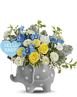 Teleflora's Dreamy Delight Bouquet - Blue